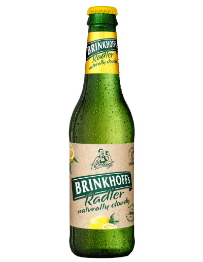 A Brinkhoff's brand beer bottle: Radler Naturally Cloudy – To the product detail.